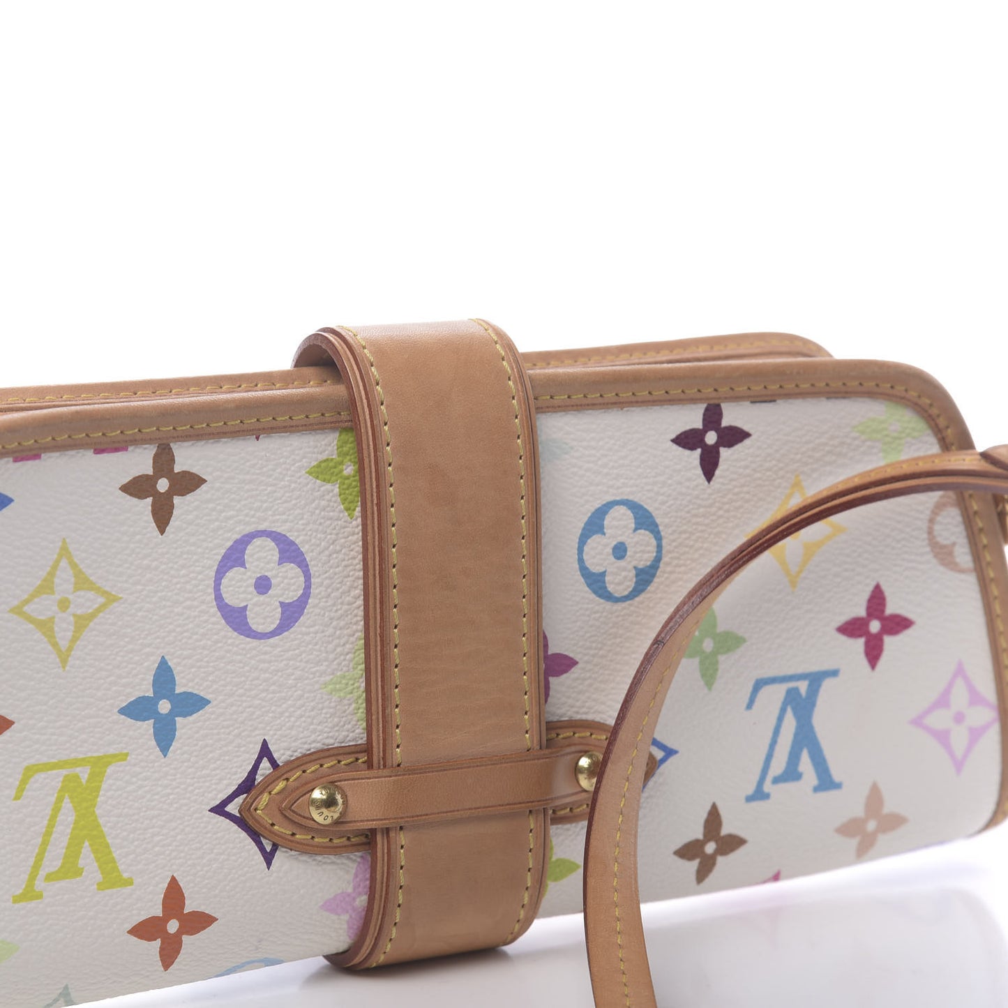 Monogram Multicolor Shirley White
