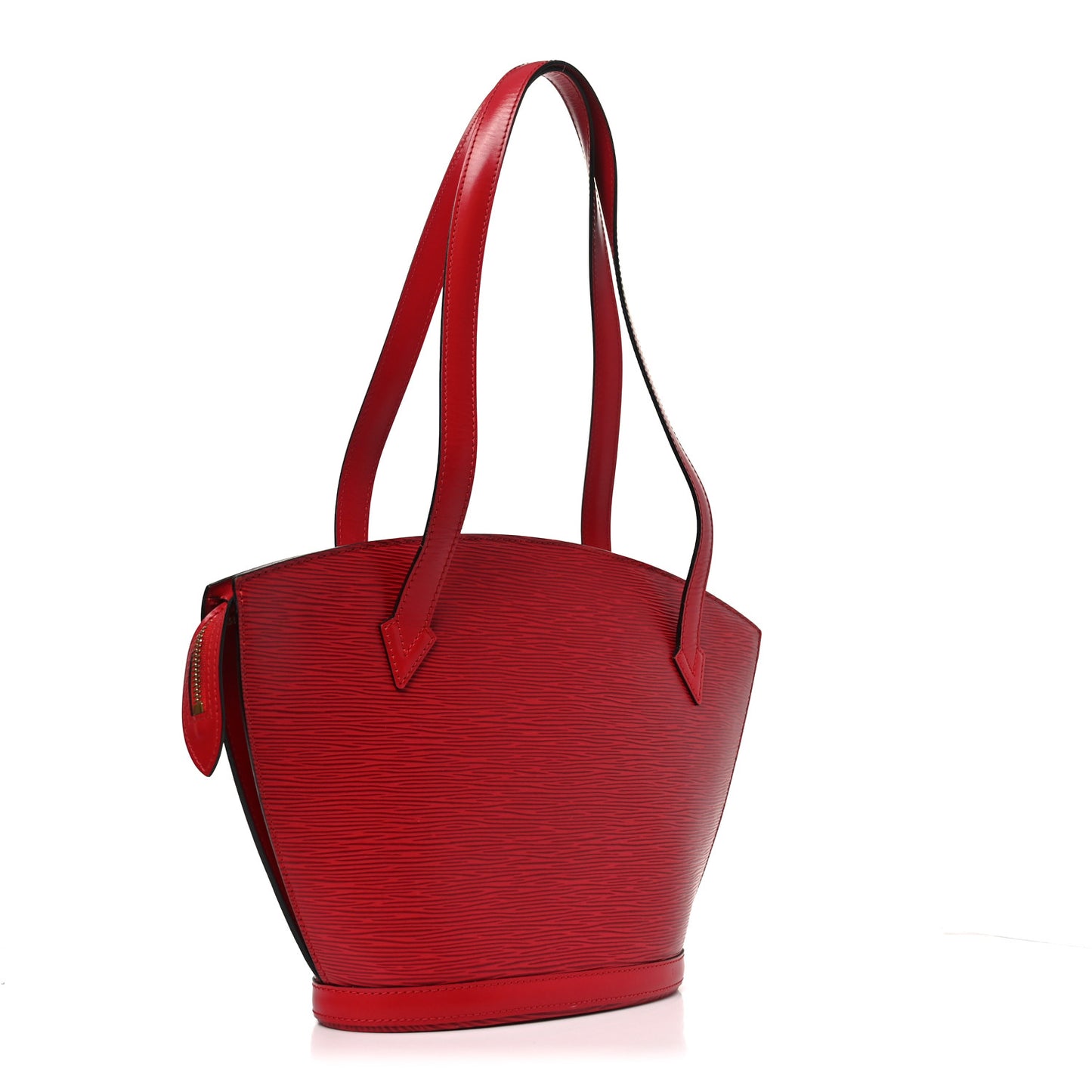 Epi Saint Jacques PM Long Straps Red