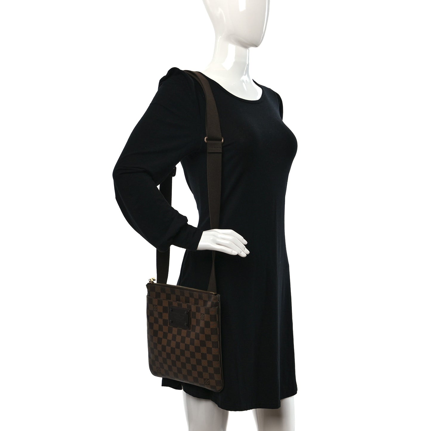Damier Ebene Brooklyn Flat Pochette