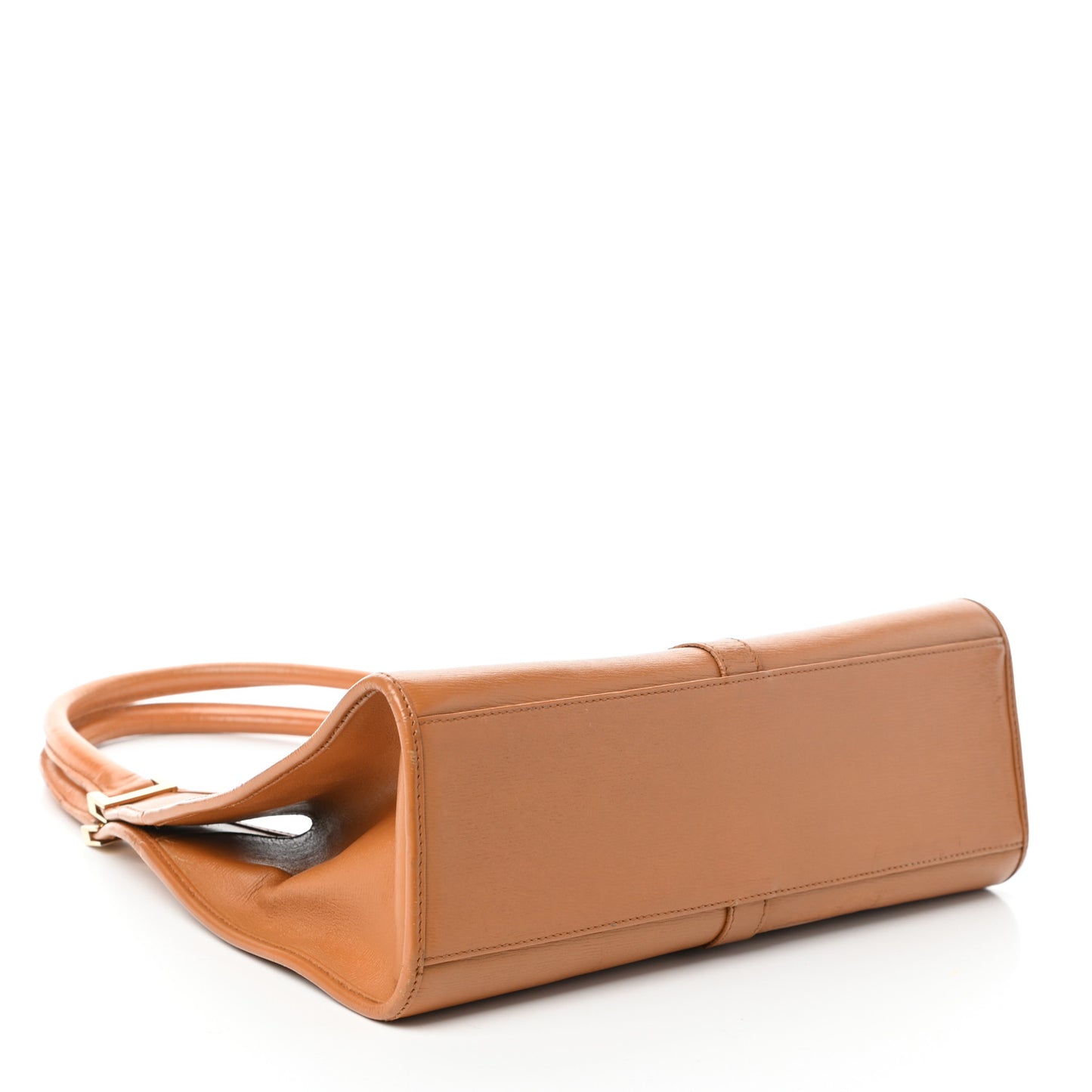 Calfskin Bardot Hobo Tan