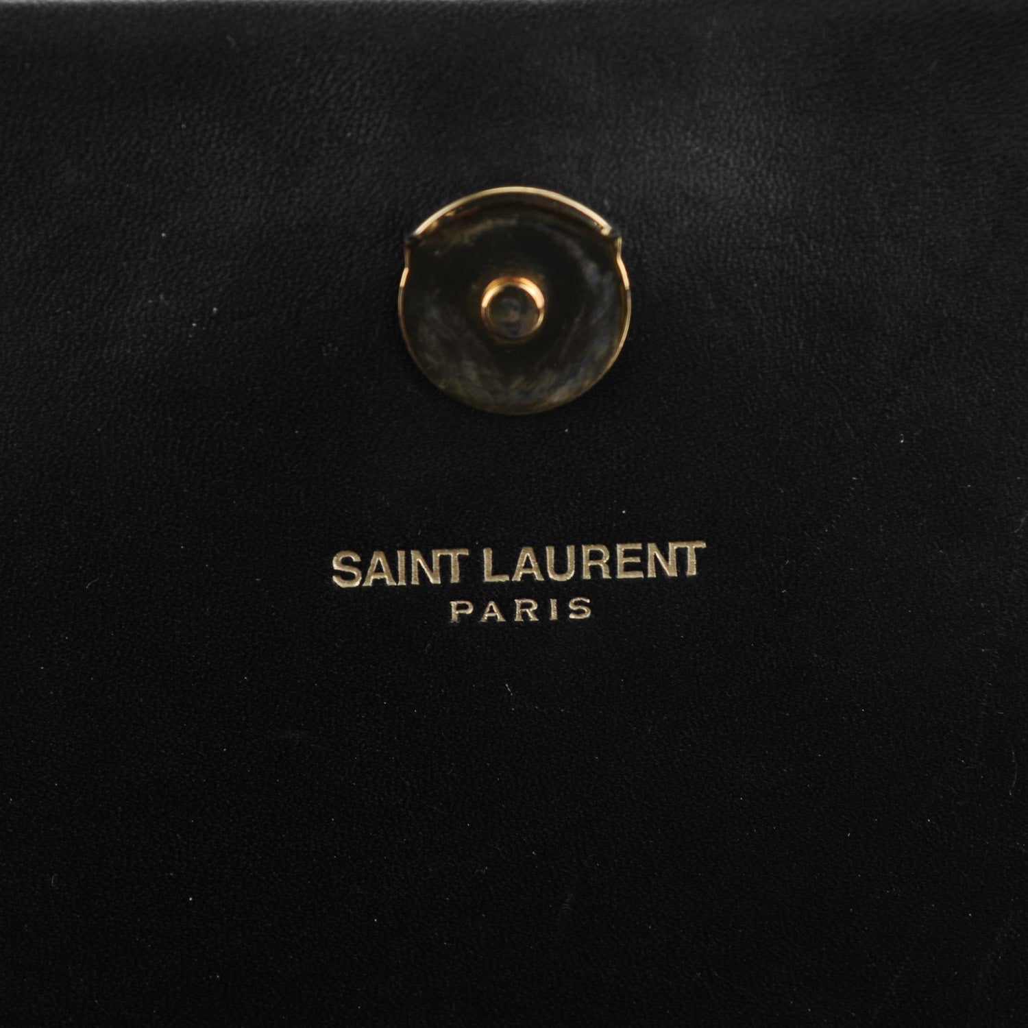 Saint Laurent Smooth Calfskin Medium Classic Monogram Kate Tassel Satchel Black 6 of 7