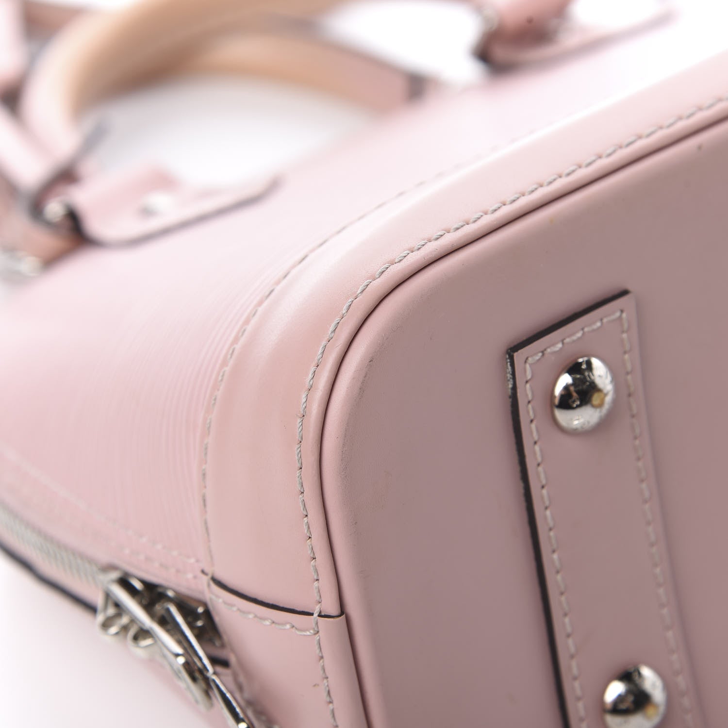 Louis Vuitton Epi Alma BB Rose Ballerine 9 of 19