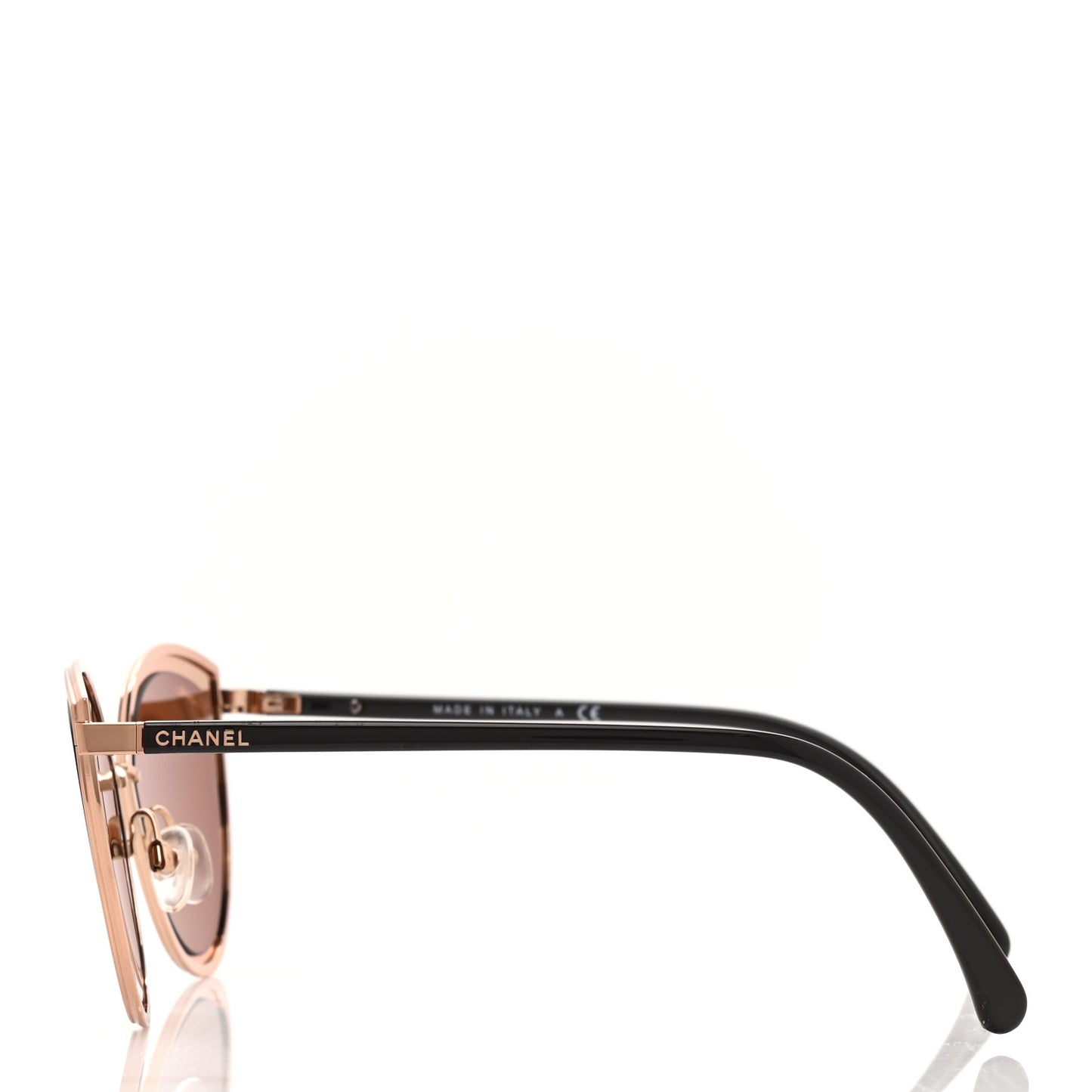 Metal Cat Eye Sunglasses 4222 Light Pink