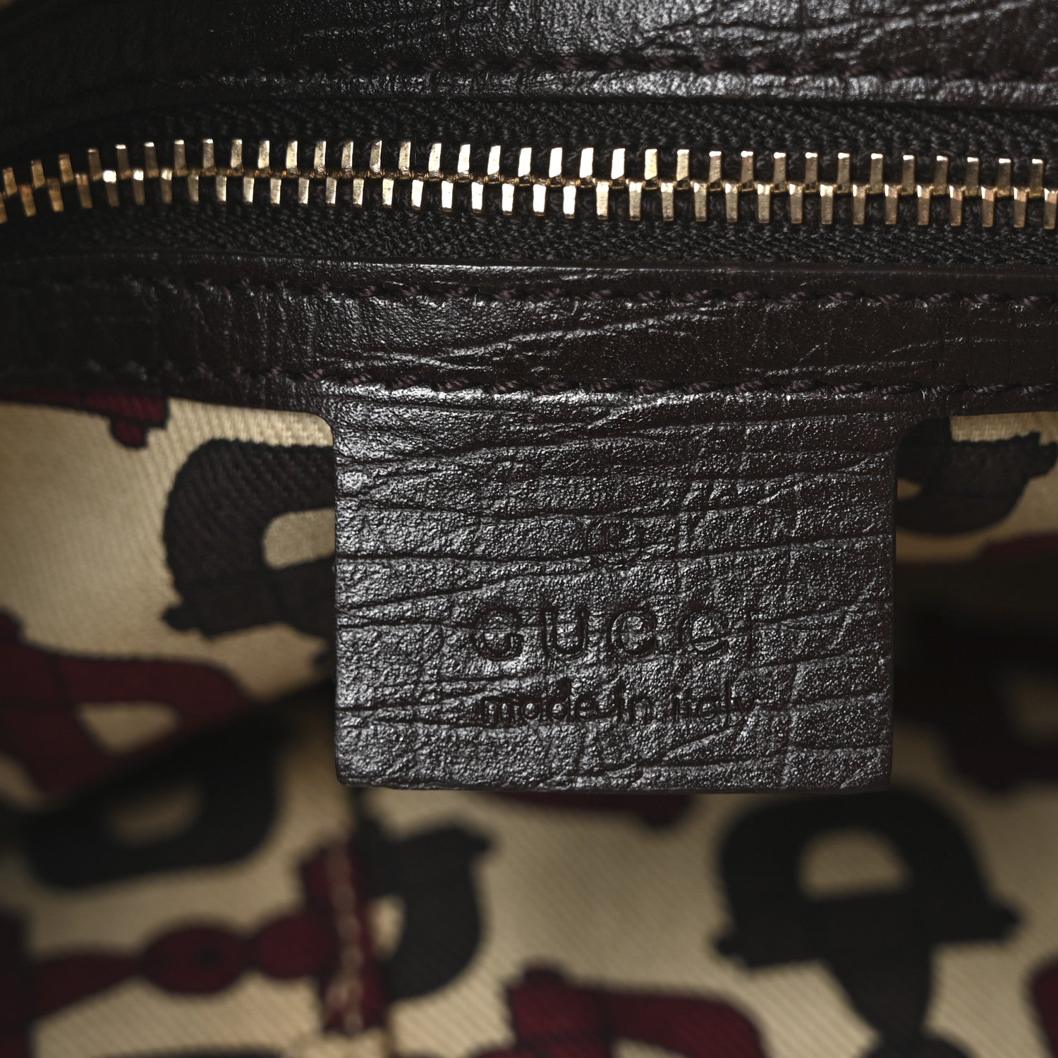 Gucci Monogram Web Small Jolicoeur Shopper Tote Dark Brown 6 of 10