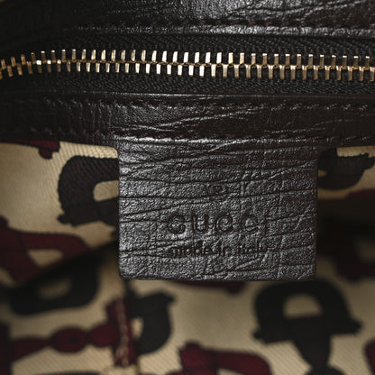 Gucci Monogram Web Small Jolicoeur Shopper Tote Dark Brown 6 of 10