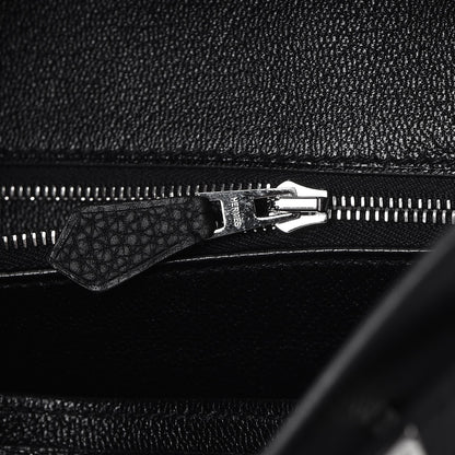 Hermes Togo Birkin 25 Black 13 of 27