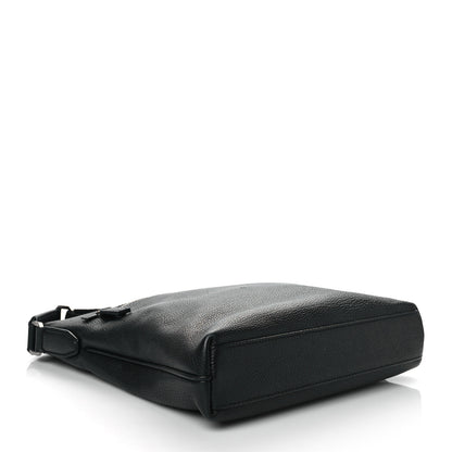 MCM Grained Calfskin Medium Crossbody Bag Black 3 of 8