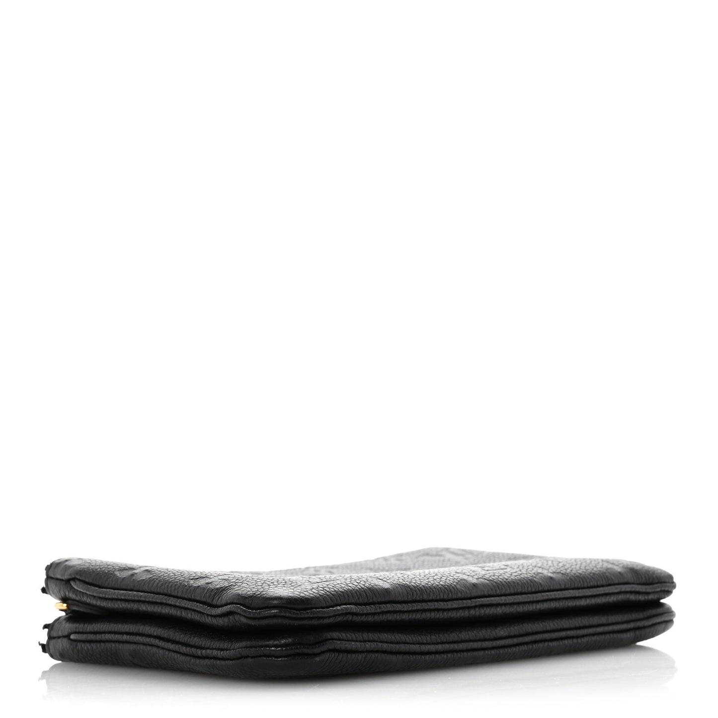 Empreinte Double Zip Pochette Black