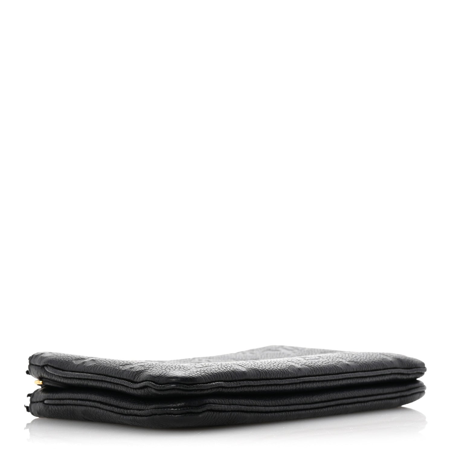 Louis Vuitton Empreinte Double Zip Pochette Black 4 of 16