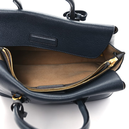 MCM Grained Calfskin Medium Milla Tote Black 6 of 12