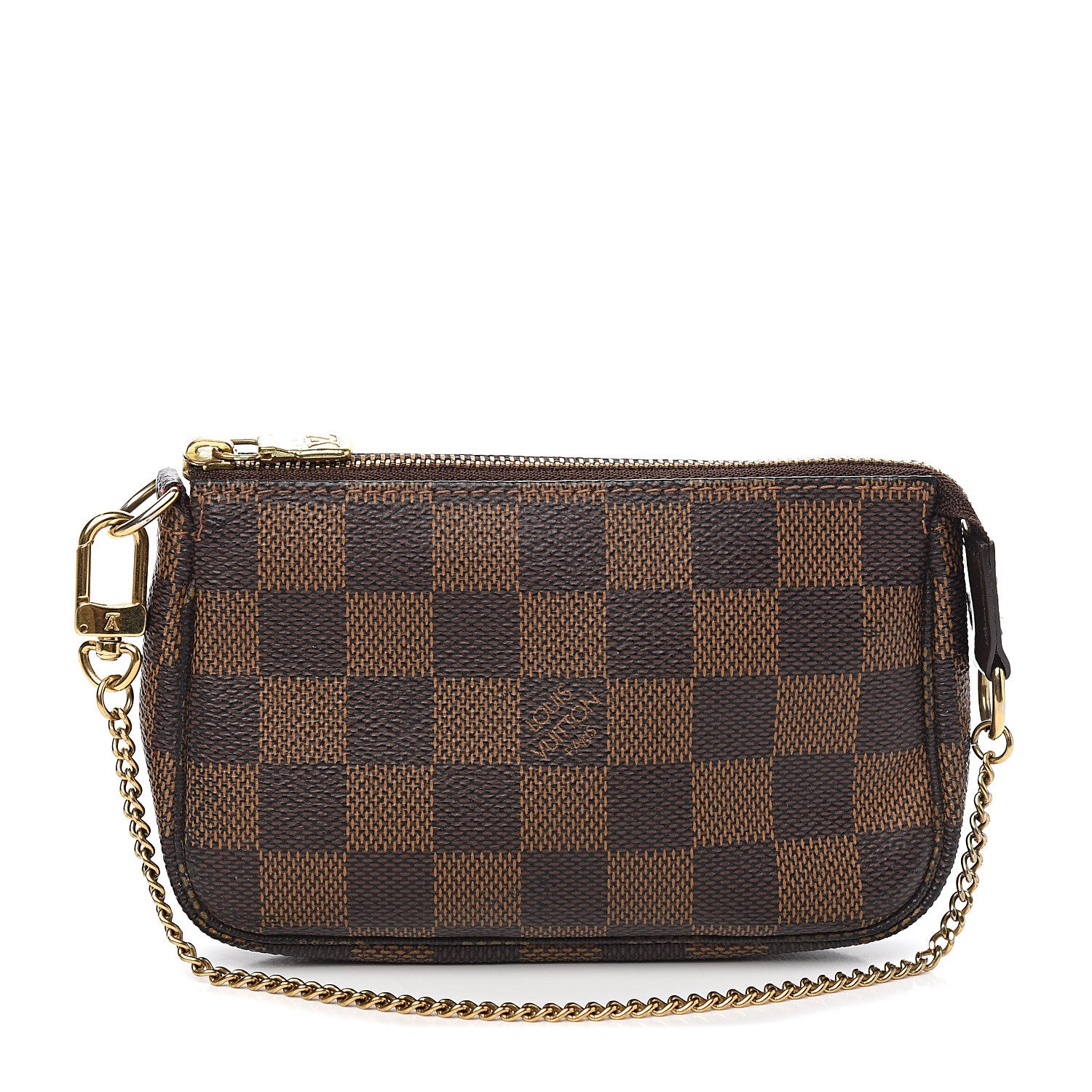 Louis Vuitton Damier Ebene Mini Pochette Accessories 1 of 8