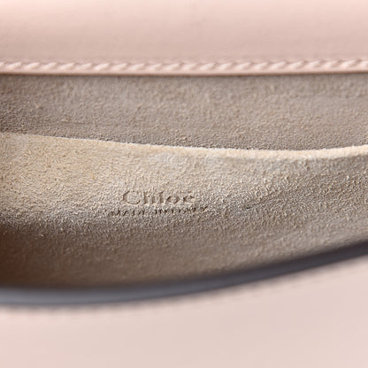 Chloe Calfskin Crystal Embellished Small Nile Bracelet Bag Cement Pink 6 of 10