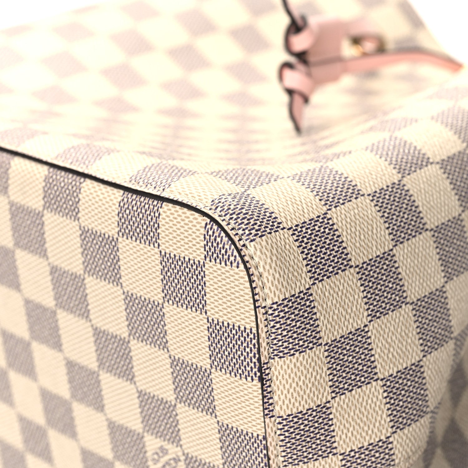 Louis Vuitton Damier Azur Neonoe MM Eau De Rose 9 of 11