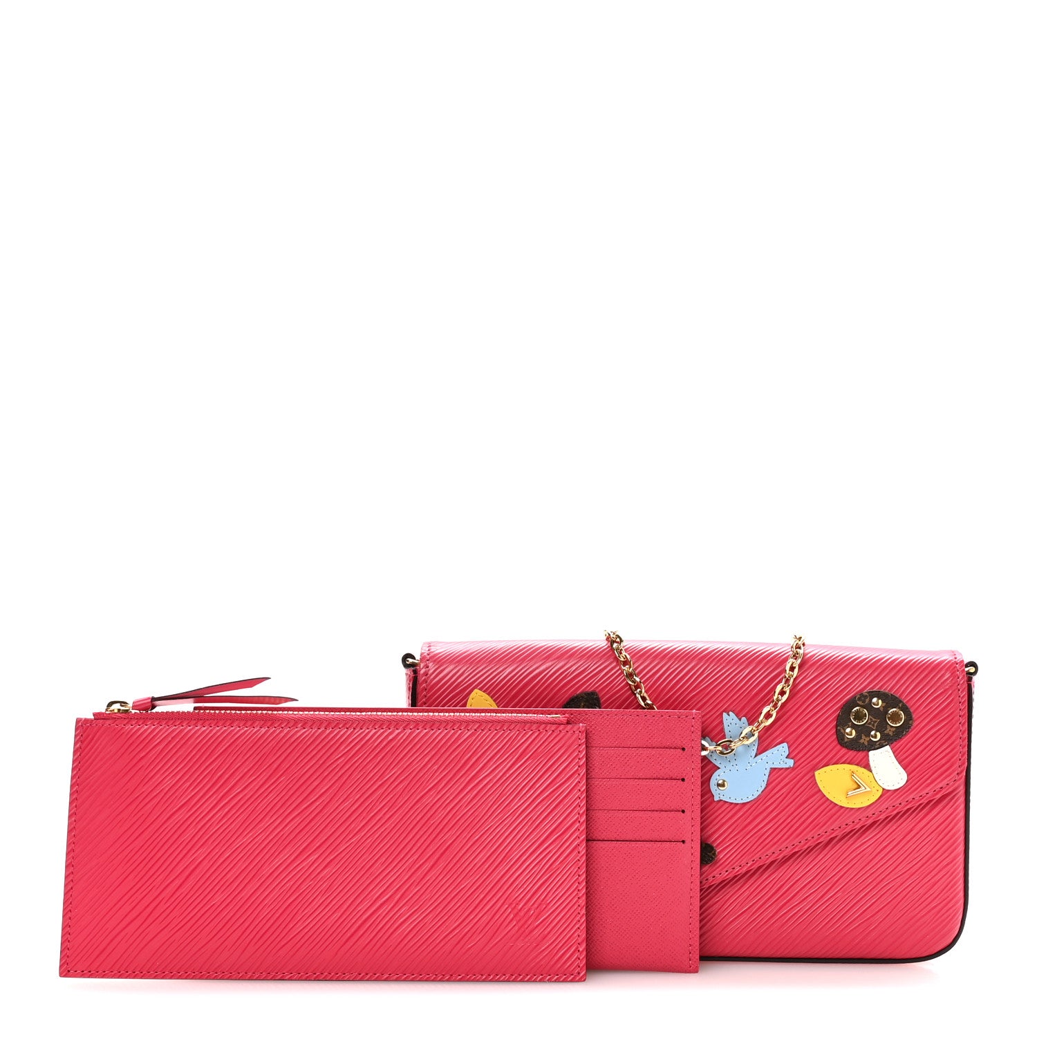 Louis Vuitton Epi Easter Bunny Bird Pochette Felicie 3 of 11