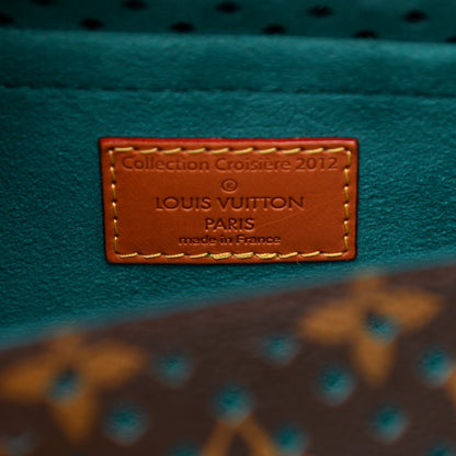 Louis Vuitton Monogram SC Flore Saumur Teal 6 of 9