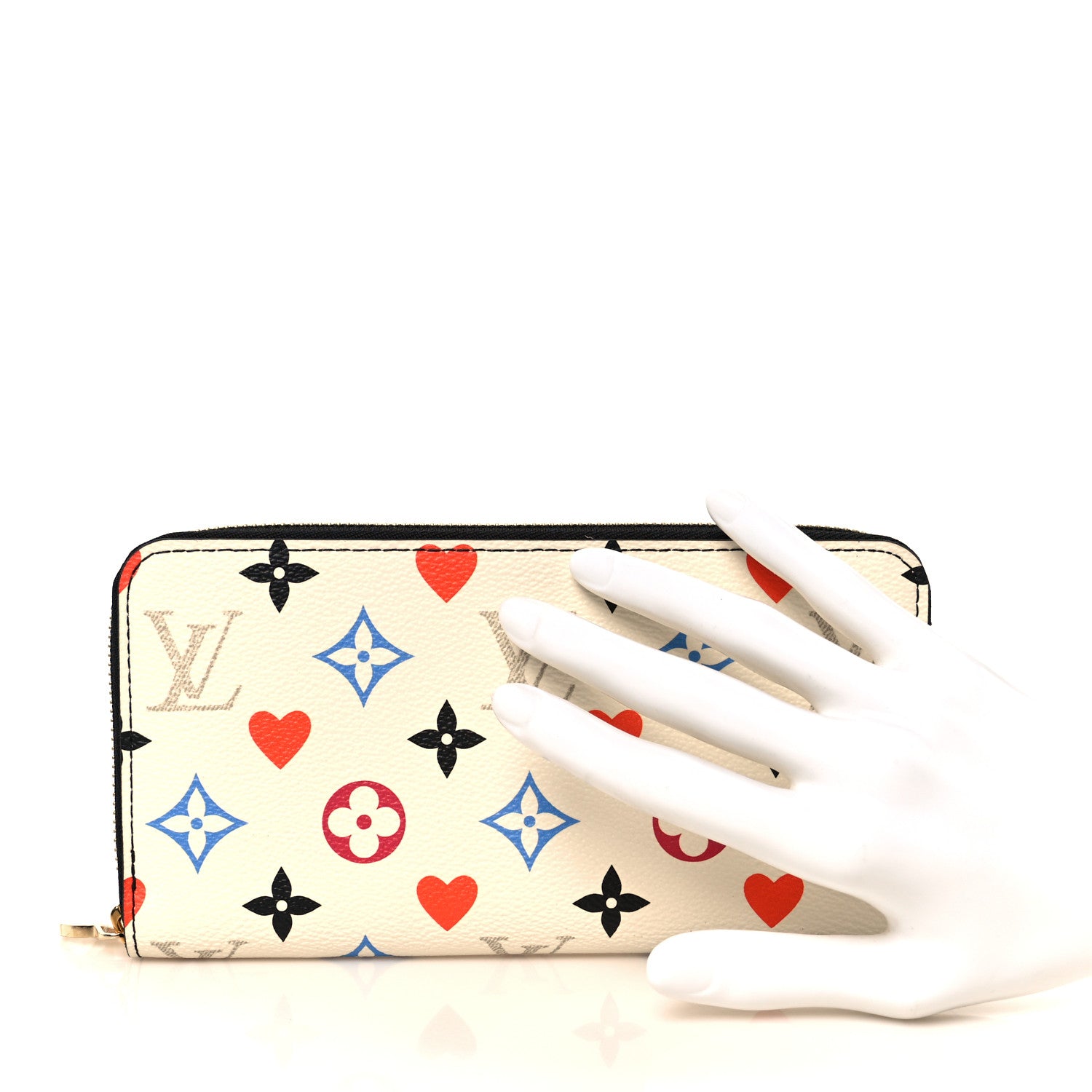 Louis Vuitton Game On Zippy Wallet White 2 of 9