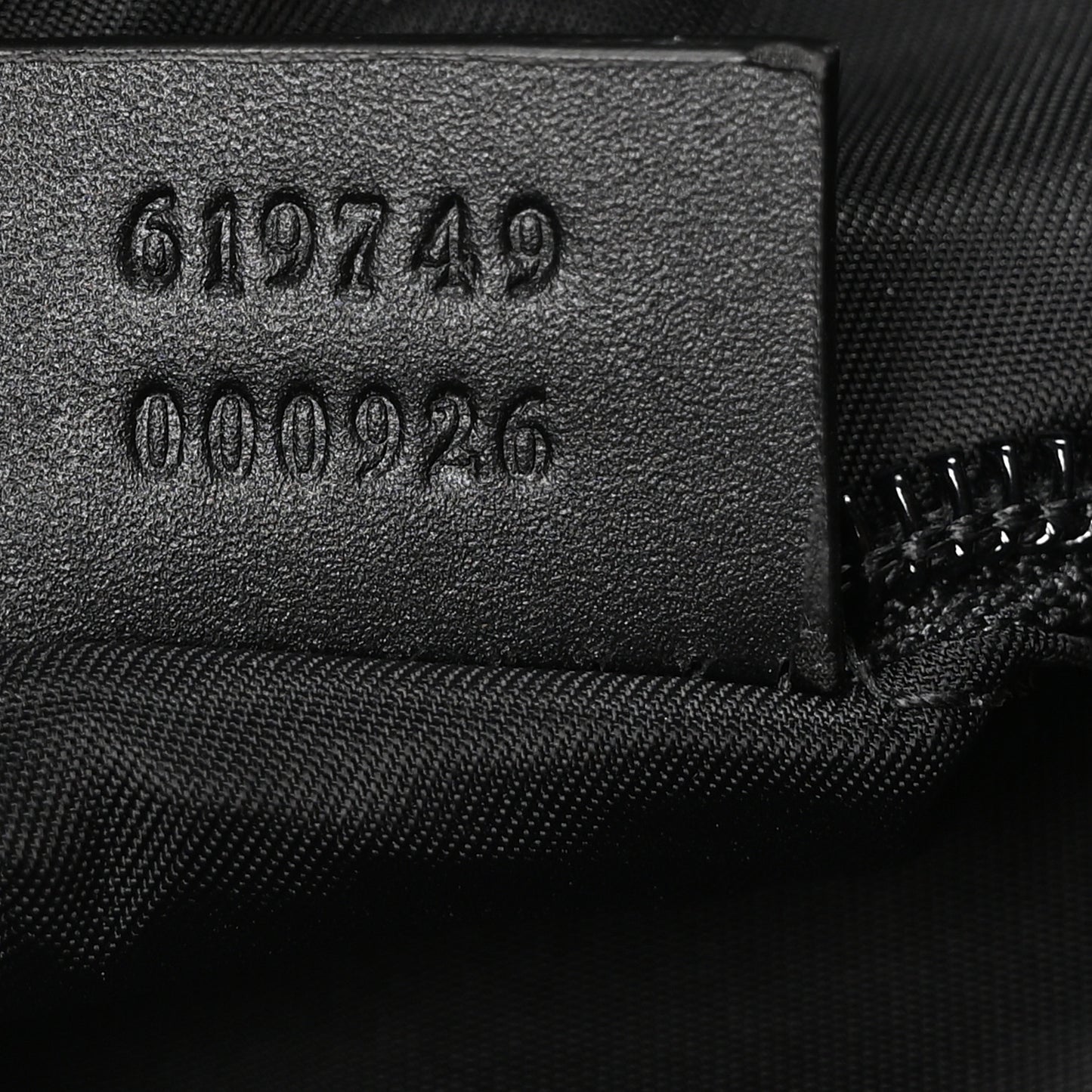 Techno Canvas Web Single Buckle Backpack Black