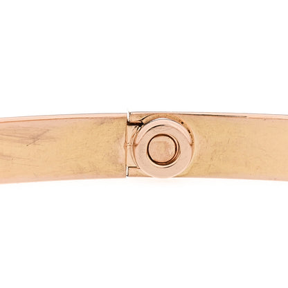 Cartier 18K Pink Gold Small LOVE Bracelet 19 6 of 8
