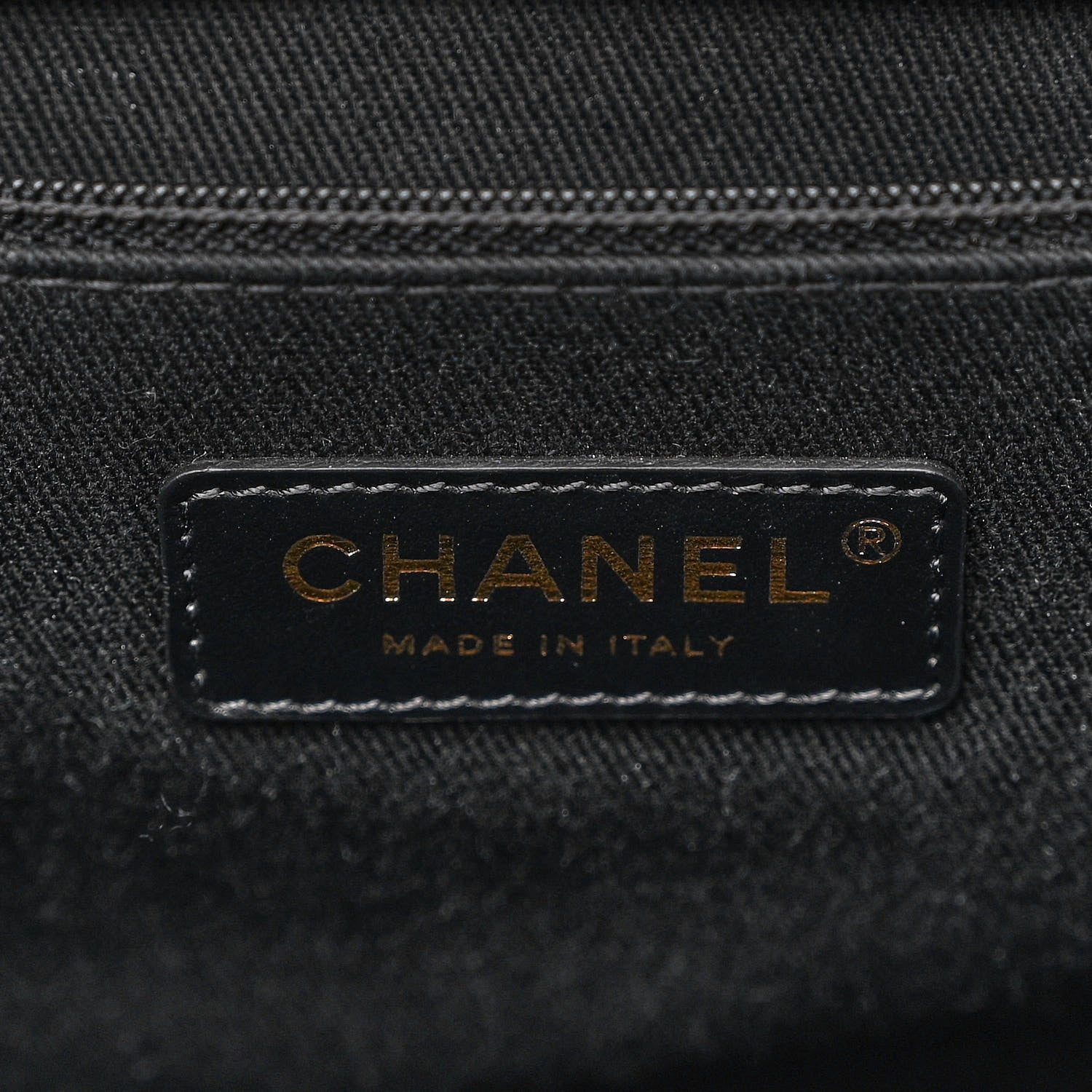 Chanel Calfskin Knit Medium Deauville Tote Black Beige 6 of 11