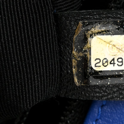 Chanel Patent Calfskin Quilted New Medium Plexiglass Boy Flap Blue 7 of 11