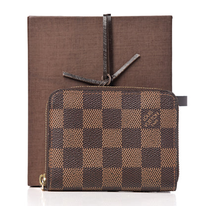 Louis Vuitton Damier Ebene Zippy Coin Purse 9 of 9
