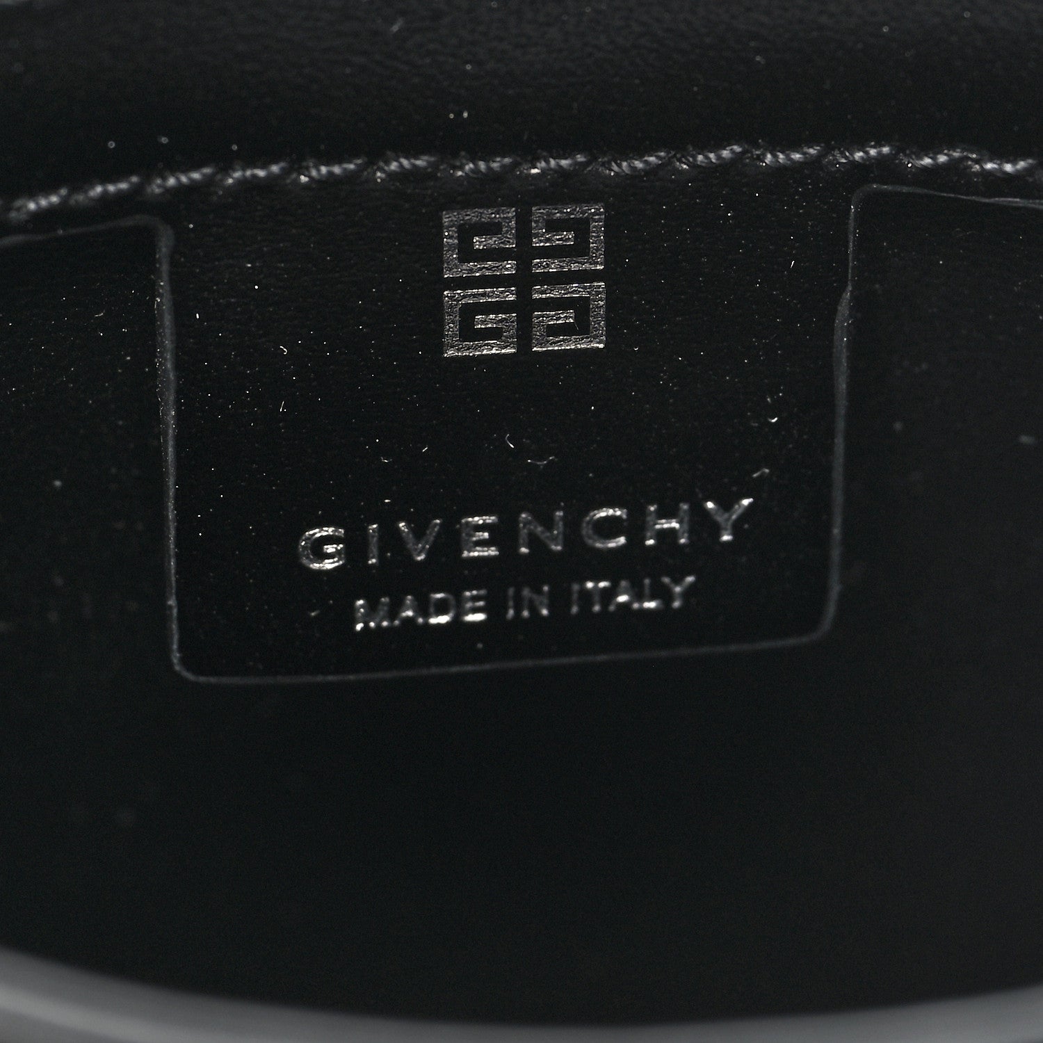 Givenchy Box Calfskin Micro Shark Lock Bucket Bag Black 6 of 10