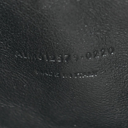 Saint Laurent Grain De Poudre Matelasse Monogram Mini Lou Camera Bag Black 7 of 10