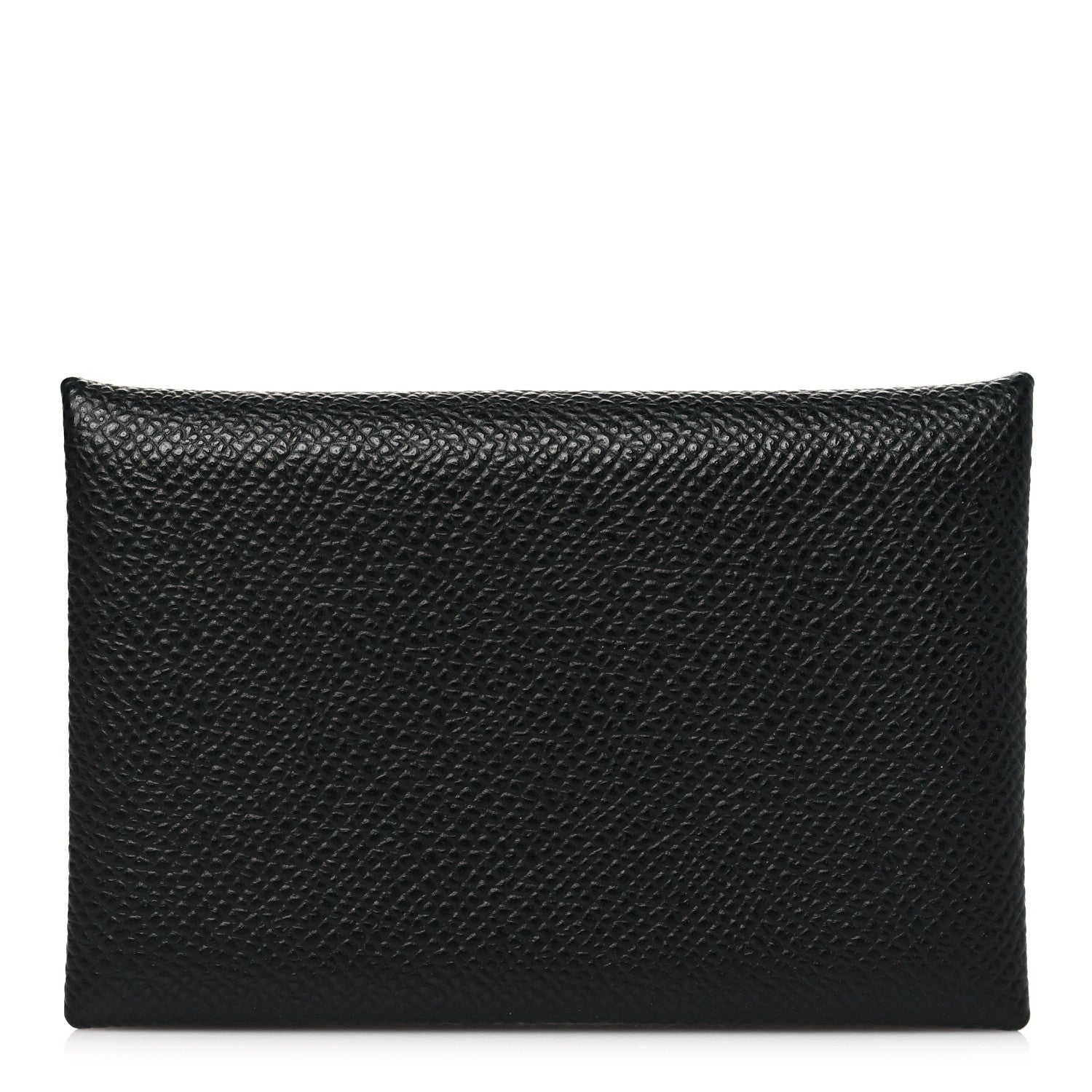 Hermes Epsom Calvi Card Case Black 1 of 9