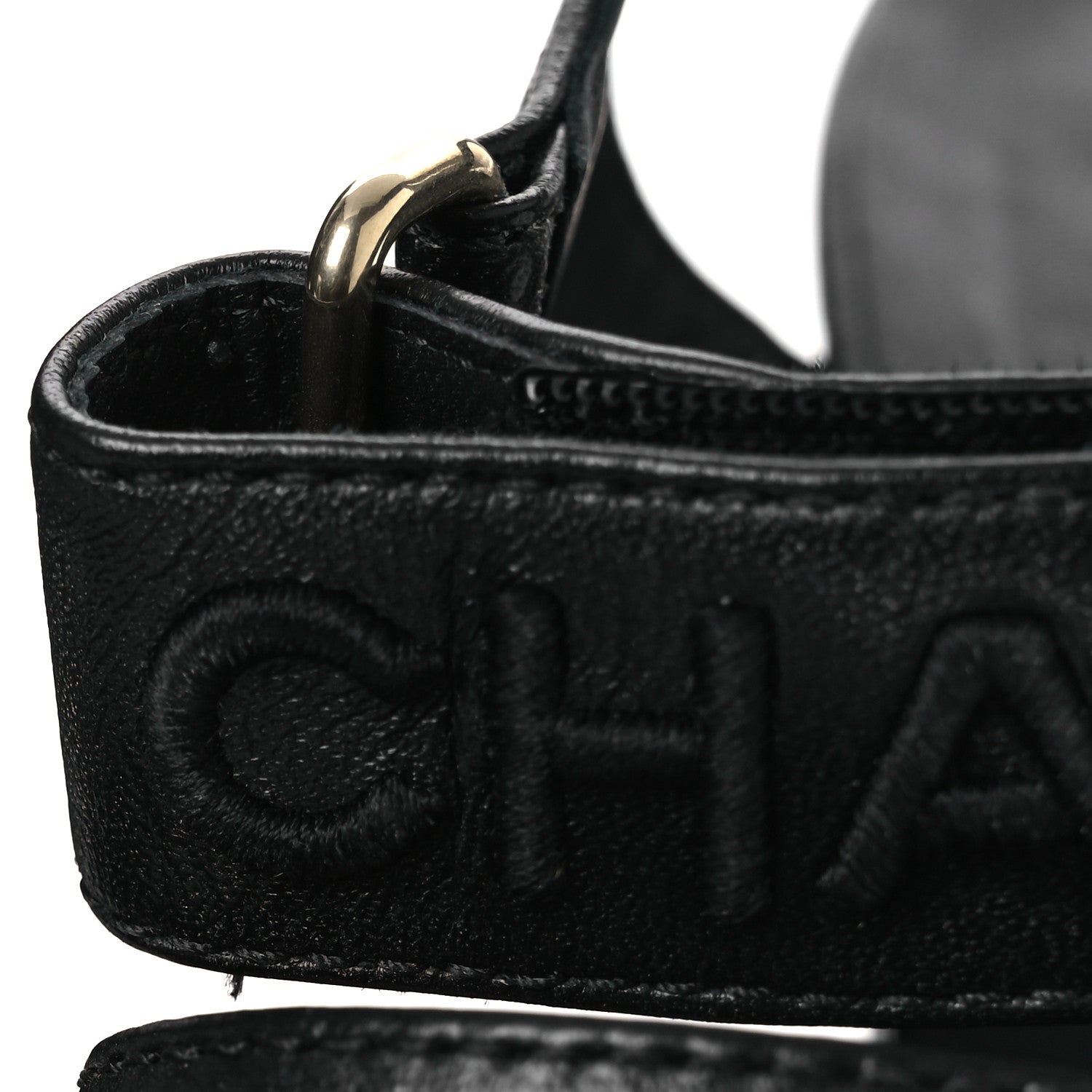Chanel Lambskin CC Turnlock Sandals 40 Black 11 of 13