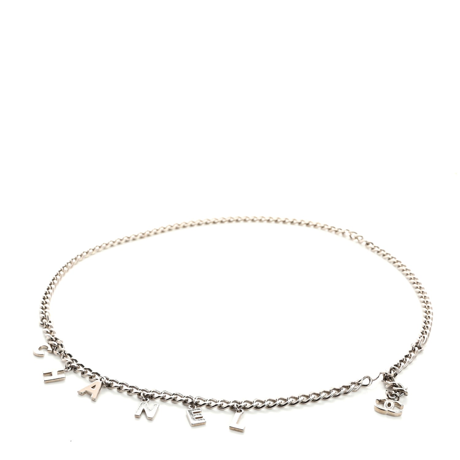Chanel Metal CC Chain Logo Belt Silver 1 of 3