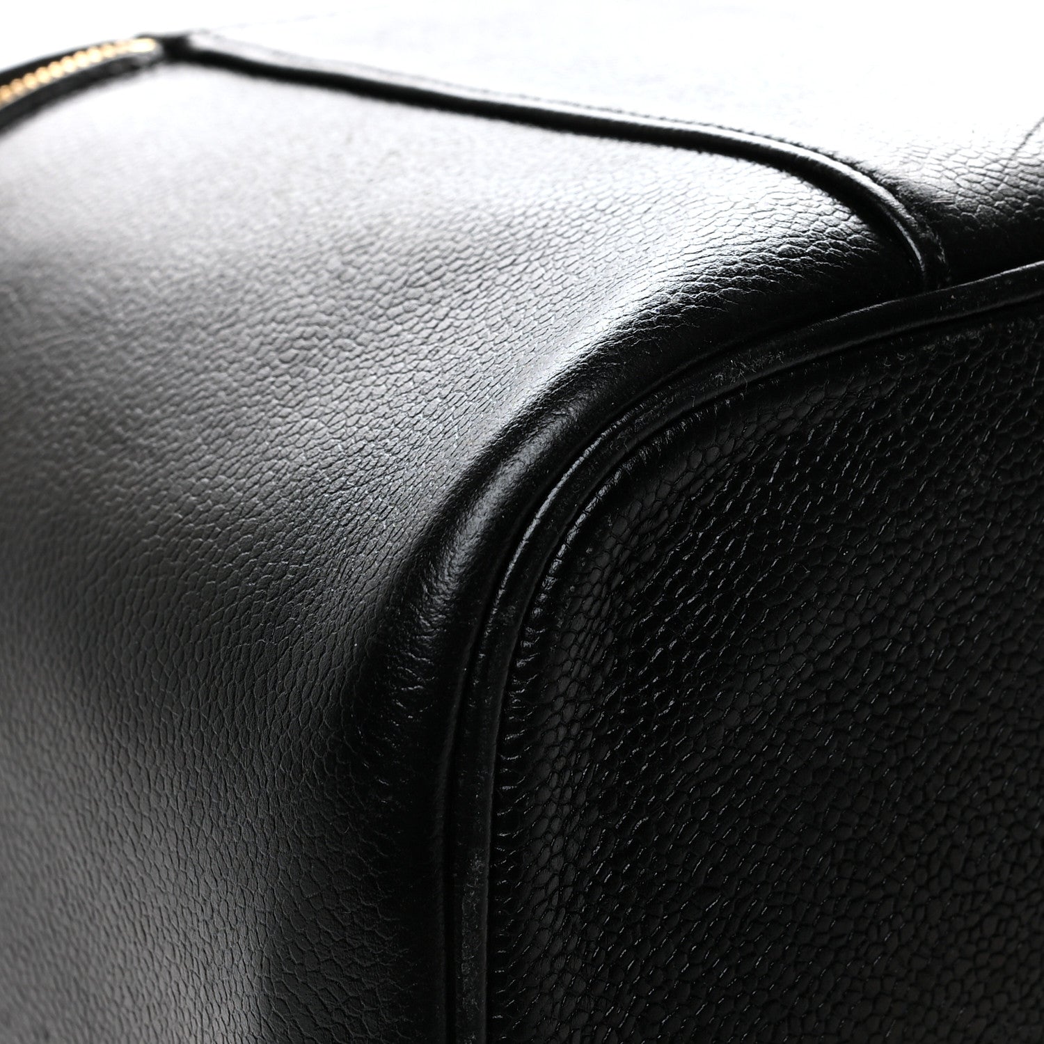Chanel Caviar CC Vanity Train Case Black 11 of 13
