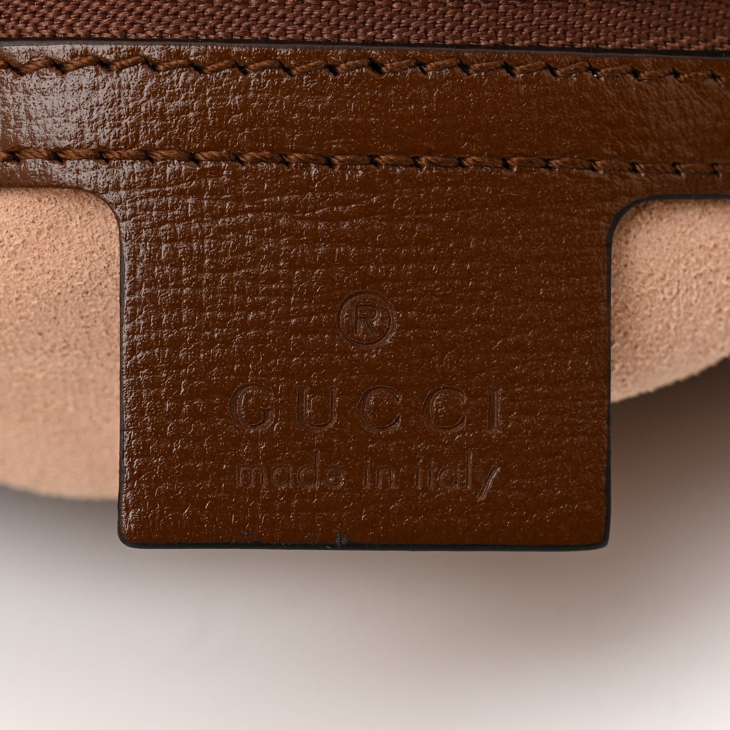 Gucci GG Supreme Monogram Azalea Calfskin Web Small Jackie 1961 Hobo Beige Ebony Brown Sugar 6 of 10