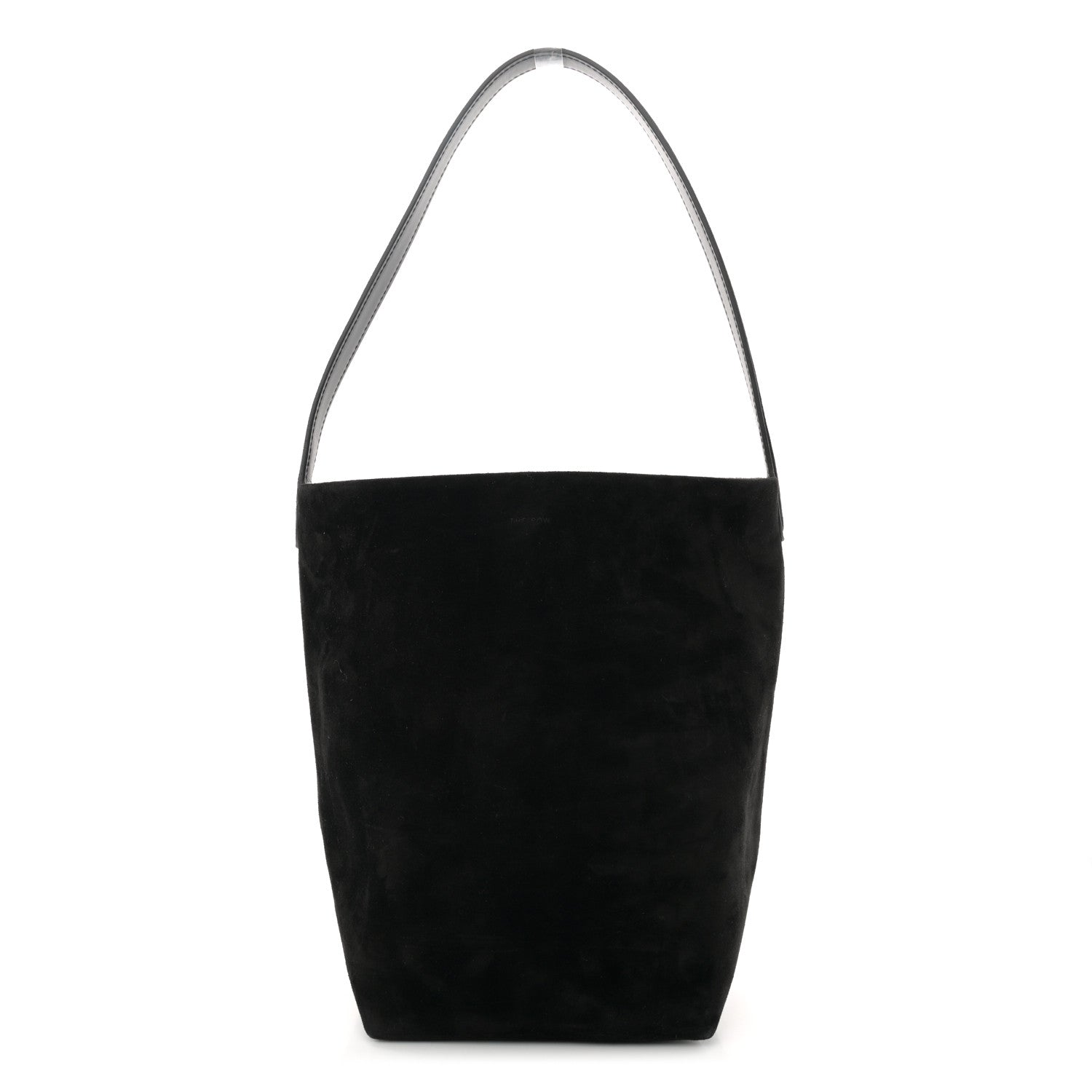 The Row Suede Calfskin Medium N/S Park Tote Black 1 of 12
