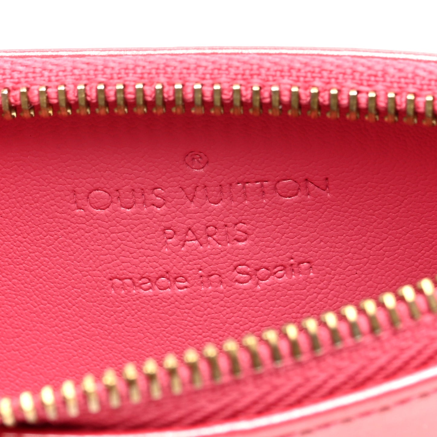 Vernis Key Pouch Framboise