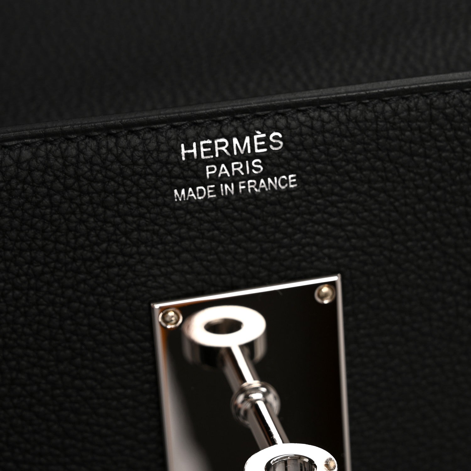Hermes Togo Maxi Kelly Retourne 42 Black 6 of 11