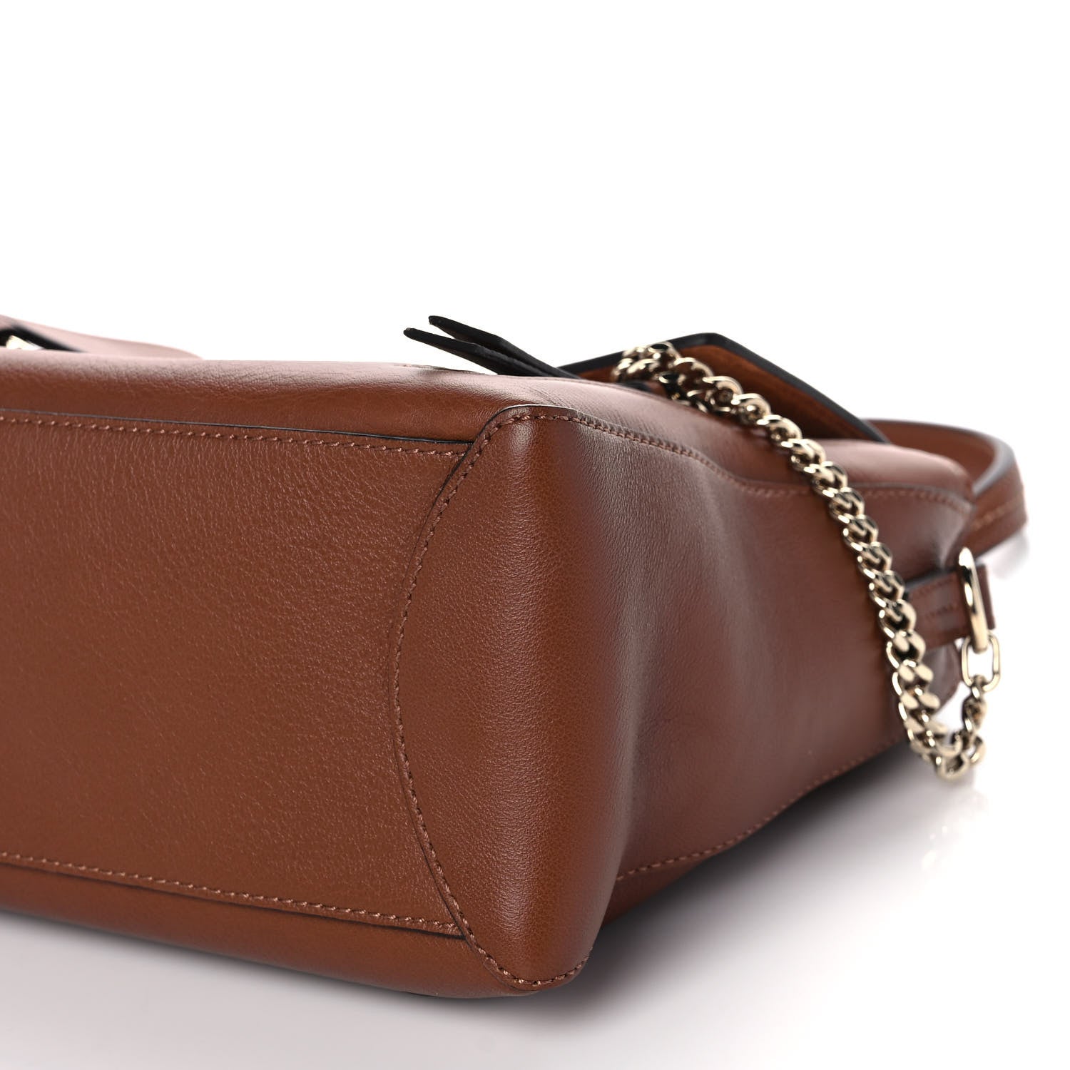 Chloe Calfskin Small Faye Day Shoulder Bag Tan 10 of 11