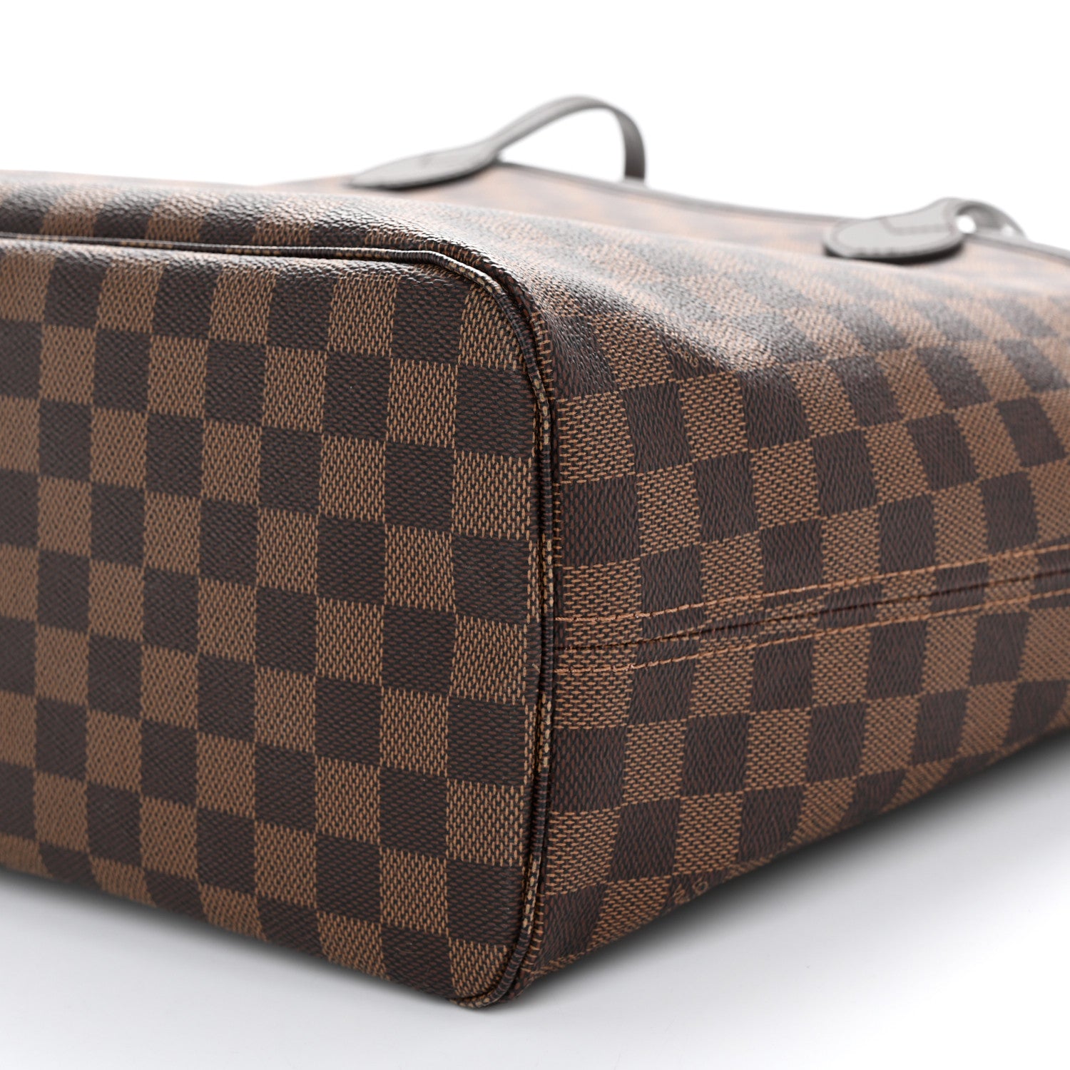 Louis Vuitton Damier Ebene Neo Neverfull MM Rose Ballerine 10 of 10