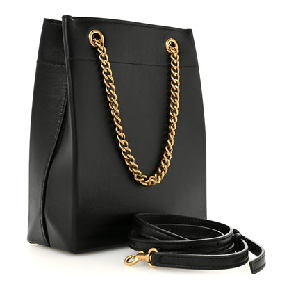 Balenciaga Soft Smooth Calfskin Duty Free Phone Holder Bag Black 3 of 10