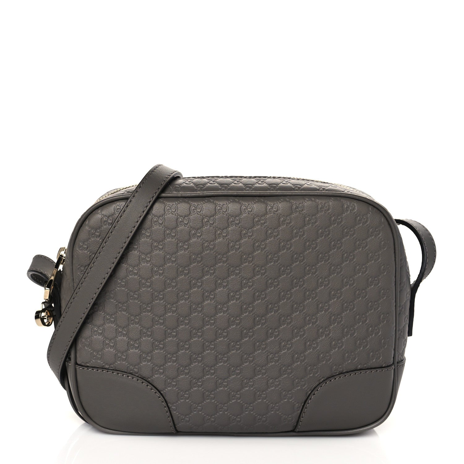 Gucci Microguccissima Mini Bree Messenger Bag Grey 1 of 12