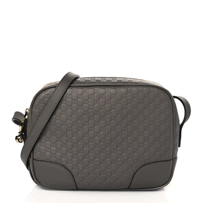 Gucci Microguccissima Mini Bree Messenger Bag Grey 1 of 12