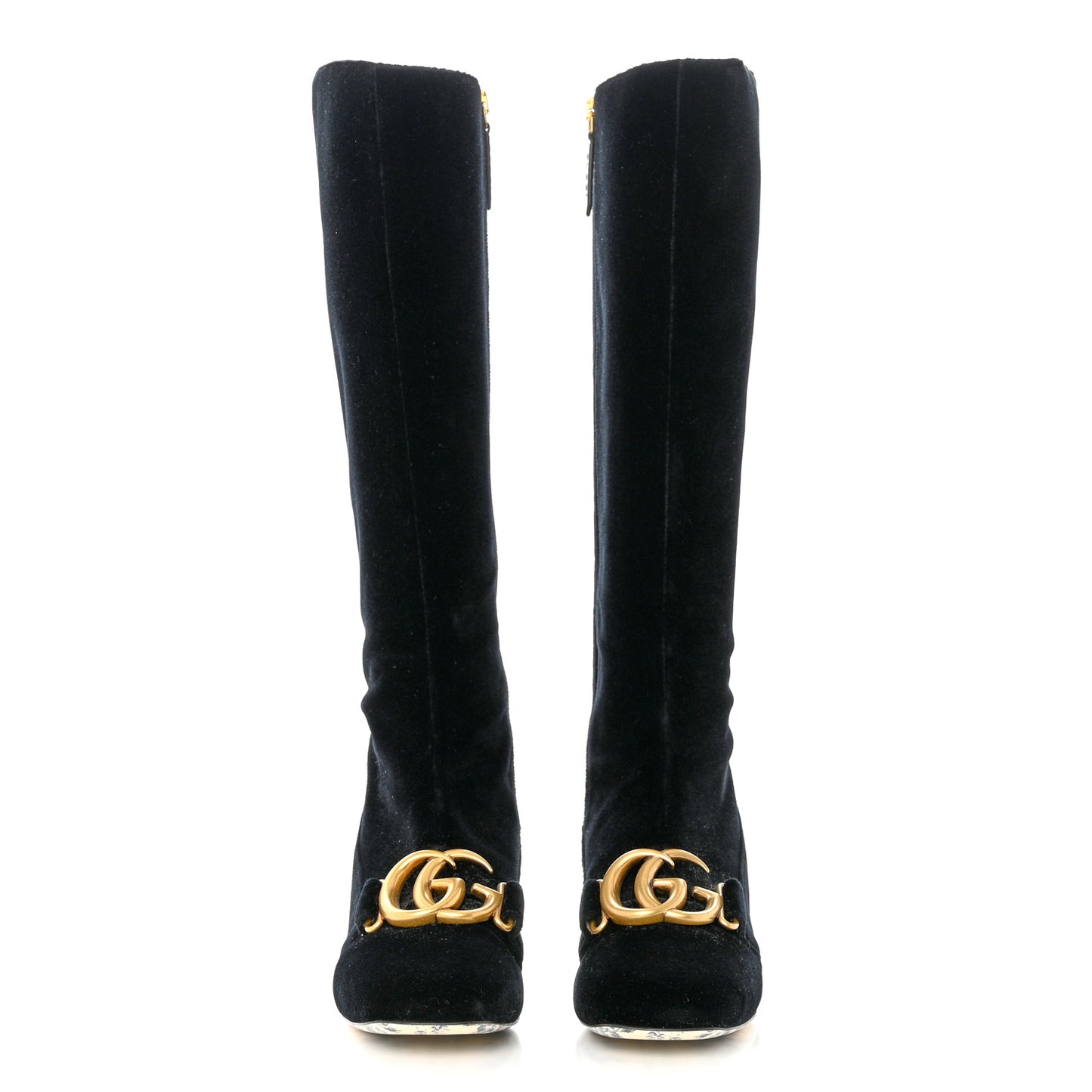 Velvet GG Victoire 55mm Boots 36 Black