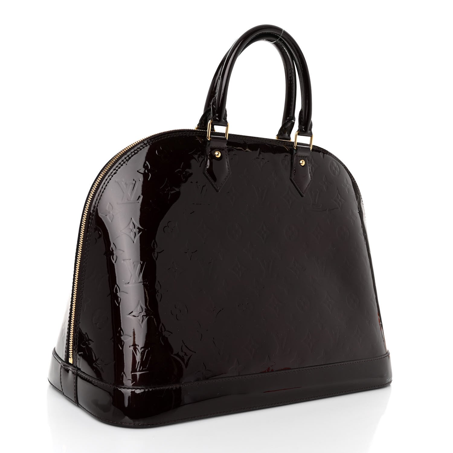 Louis Vuitton Vernis Alma GM Amarante 3 of 9