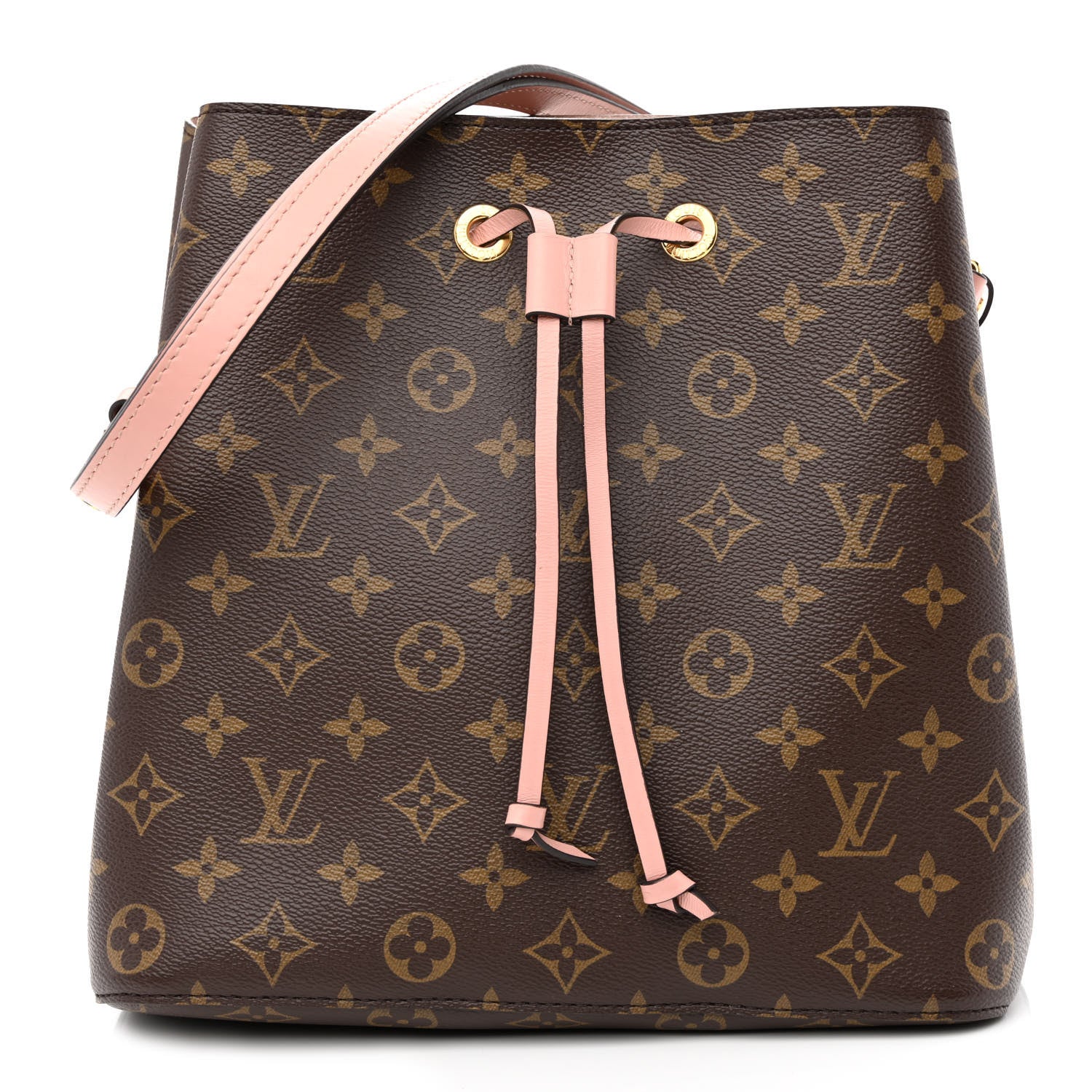 product image of LOUIS VUITTON Monogram Neonoe MM Rose Poudre FASHIONPHILE