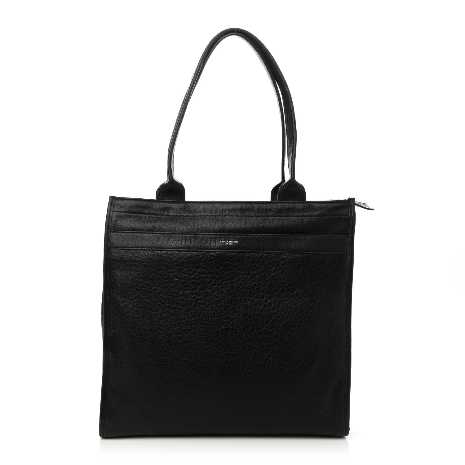 Saint Laurent Sheepskin Sac Cabas Tote Black 1 of 10