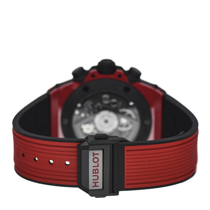 Hublot Red Ceramic Rubber 45mm Big Bang Unico "Red Magic" Limited Edition Automatic Watch Red 411.CF.8513.RX 3 of 4
