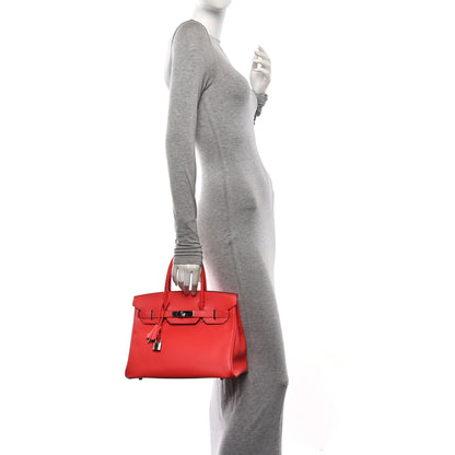 Hermes Epsom BIRKIN 30 Rose Jaipur 2 of 10