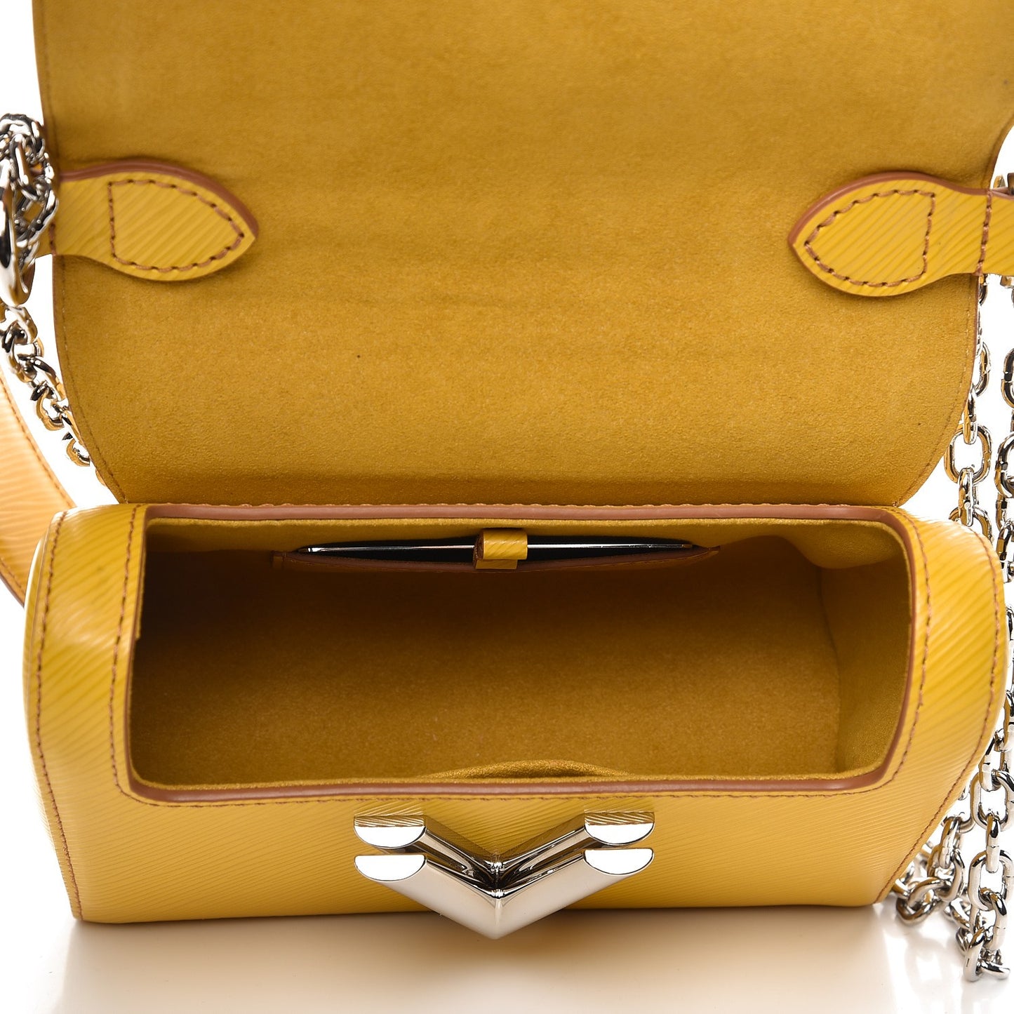 Epi Twist Shoulder Bag PM Jonquille