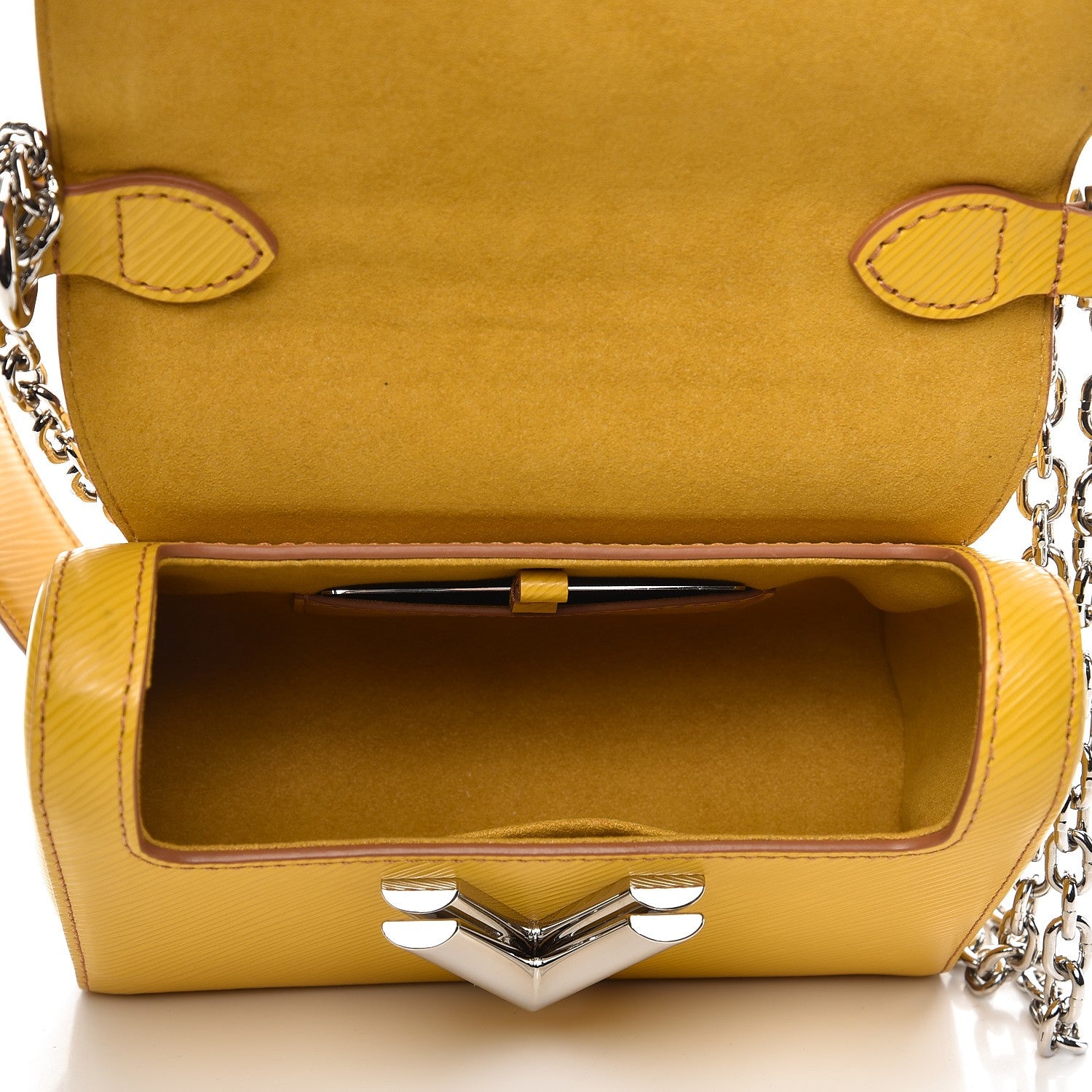 Louis Vuitton Epi Twist Shoulder Bag PM Jonquille 5 of 10