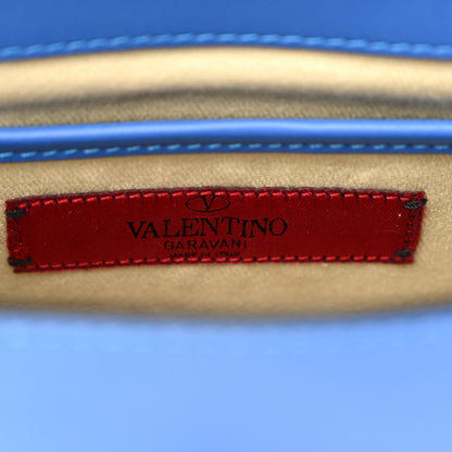 Valentino Garavani Vitello Mini Rockstud Flap Saddle Crossbody Bag Parrot 6 of 10