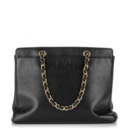 Chanel Caviar Shoulder Bag Black 1 of 6
